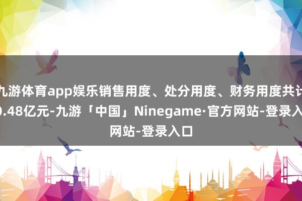 九游体育app娱乐销售用度、处分用度、财务用度共计10.48亿元-九游「中国」Ninegame·官方网站-登录入口