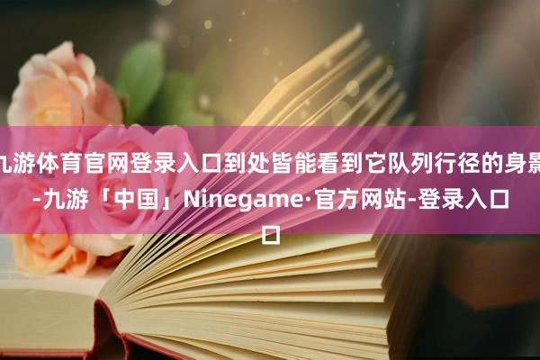 九游体育官网登录入口到处皆能看到它队列行径的身影-九游「中国」Ninegame·官方网站-登录入口